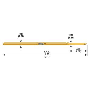 ECT Probe POGO-72H-8-S